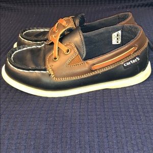 Carter’s Navy & Brown Loafers